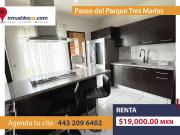 CASA EN RENTA EN PASEO DEL PARQUE TRES MARIAS, MORELIA