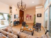 casa en renta en residencial campestre de 4 recamaras...