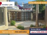 CASA EN RENTA EN SANTA MARIA DE GUIDO, MORELIA