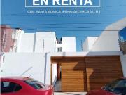 Casa en renta en Santa Monica, Puebla