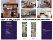 CASA EN RENTA EN TORRE DE PIEDRA JACARANDAS $18,000.00