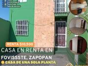 Casa en Renta – Fovissste, Zapopan