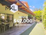 CASA EN RENTA LOMAS DEL CAMPANARIO I, QUERETARO $47,000...