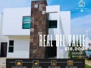 casa en renta sin muebles en real del valle coto 8