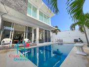 Casa en renta vacacional con alberca privada y jardín
