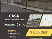 CASA EN RESERVA TERRITORIAL PUEBLA
