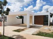 Casa en venta 1 sola planta en Cholul, Mérida