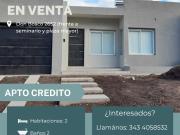 CASA EN VENTA 2 DORMITORIOS