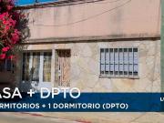 CASA EN VENTA 2 DORMITORIOS/DEPTO 1 DORMI LUDUEÑA