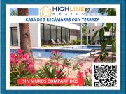 CASA DE 3 RECÁMARAS TERRAZA SIN COLINDANCIAS. PLAYA DEL...