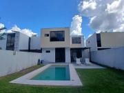 Casa en venta al norte de merida en privada conkal