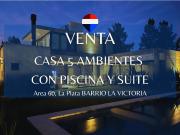 CASA EN VENTA AREA 60 5 AMB BARRIO LA VICTORIA