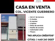 CASA EN VENTA COLONIA VICENTE GUERRERO