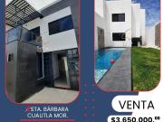 CASA EN VENTA CON ALBERCA EN CUAUTLA