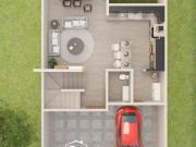 CASA EN VENTA CON COCHERA PARA 3 AUTOS