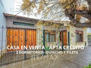 CASA EN VENTA CON QUINCHO Y PILETA APTA CREDITO