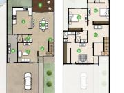 Casa en Venta con Tres Cuartos