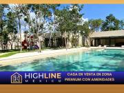 Casa en Venta de 4 habitaciones en Playa del Carmen a 5...