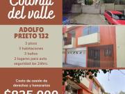 Casa en venta en Adolfo Prieto, Del Valle, Benito...