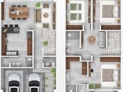 CASA EN VENTA EN AGUASCALIENTES NORTE PUNTA CORAL MODELO...