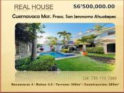 Casa en venta en Ahuatepec, Cuernavaca, Morelos