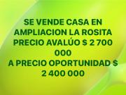 Casa en Venta en Ampliación la Rosita, Torreón, Coahuila...