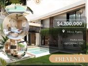 Casa en venta en Atlixco Puebla, villas con Alberca...