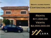Casa en venta en Benito Juarez Norte, Coatzacoalcos,...