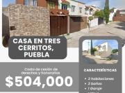 Casa en venta en Calle del Rey, Tres Cerritos Puebla, Puebla