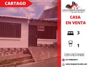 CASA EN VENTA EN CARTAGO VALLE BARRIO TORRE LA VEGA