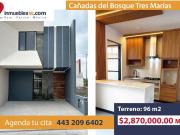 CASA EN VENTA EN CAÑADAS DEL BOSQUE TRES MARIAS, MORELIA