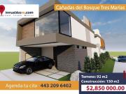 CASA EN VENTA EN CAÑADAS DEL BOSQUE TRES MARIAS, MORELIA