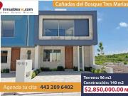 CASA EN VENTA EN CAÑADAS DEL BOSQUE TRES MARIAS, MORELIA