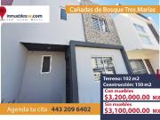 CASA EN VENTA EN CAÑADAS DEL BOSQUE TRES MARIAS, MORELIA