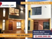 CASA EN VENTA EN CAÑADAS DEL BOSQUE TRES MARIAS, MORELIA