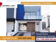 CASA EN VENTA EN CAÑADAS DEL BOSQUE TRES MARIAS, MORELIA