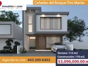 CASA EN VENTA EN CAÑADAS DEL BOSQUE TRES MARIAS, MORELIA