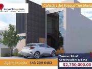 CASA EN VENTA EN CAÑADAS DEL BOSQUE TRES MARIAS, MORELIA