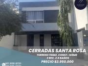 Casa en Venta en Cerradas de Santa Rosa, equipada, sin...