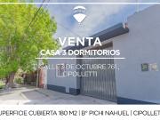 CASA EN VENTA EN CIPOLLETTI