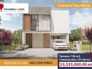 CASA EN VENTA EN CIRANTANA TRES MARIAS, MORELIA