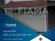 Casa en venta en Ciudad del Valle, Tepic, Nayarit