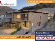 CASA EN VENTA EN CLUB Y DENTRO DEL CAMPO DE GOLF...