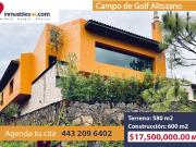 CASA EN VENTA EN CLUB Y DENTRO DEL CAMPO DE GOLF...
