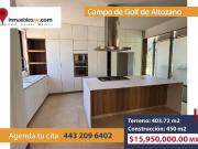 CASA EN VENTA EN CLUB Y DENTRO DEL CAMPO DE GOLF...