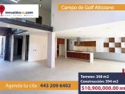 CASA EN VENTA EN CLUB Y DENTRO DEL CAMPO DE GOLF...