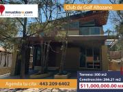 CASA EN VENTA EN CLUB Y DENTRO DEL CAMPO DE GOLF...