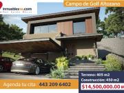 CASA EN VENTA EN CLUB Y DENTRO DEL CAMPO DE GOLF...