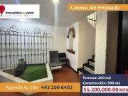 CASA EN VENTA EN COLONIA DEL EMPLEADO, MORELIA