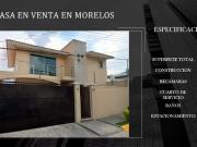 CASA EN VENTA EN CUERNAVACA MORELOS